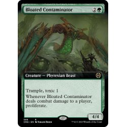 画像1: 【ENG】★Foil★ふくれた汚染者/Bloated Contaminator[MTG_ONE_389R]