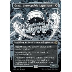 画像1: 【ENG】★S&CFoil★止められぬ巨大戦車、グラーツ/Graaz, Unstoppable Juggernaut[MTG_ONE_478R]