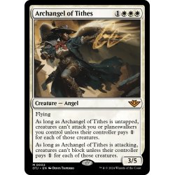 画像1: 【ENG】徴税の大天使/Archangel of Tithes[MTG_OTJ_0002_M]