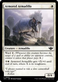 【ENG】装甲アルマジロ/Armored Armadillo[MTG_OTJ_0003_C]