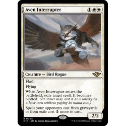 画像1: 【ENG】エイヴンの阻む者/Aven Interrupter[MTG_OTJ_0004_R]