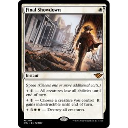 画像1: 【ENG】最後の決戦/Final Showdown[MTG_OTJ_0011_M]