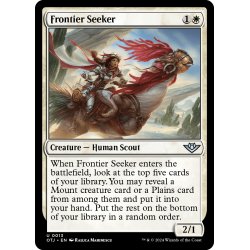 画像1: 【ENG】開拓地の探求者/Frontier Seeker[MTG_OTJ_0013_U]