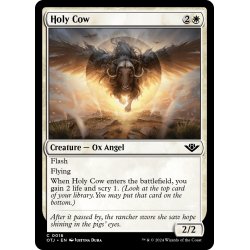 画像1: 【ENG】聖なる乳牛/Holy Cow[MTG_OTJ_0016_C]