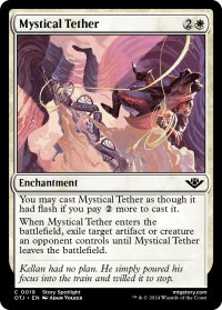 【ENG】神秘の縛め/Mystical Tether[MTG_OTJ_0019_C]