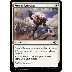 画像1: 【ENG】家畜盗みの暴走/Rustler Rampage[MTG_OTJ_0027_U]