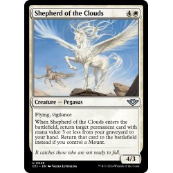 画像1: 【ENG】雲飼い/Shepherd of the Clouds[MTG_OTJ_0028_U]