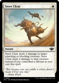 【ENG】振り落とし/Steer Clear[MTG_OTJ_0031_C]