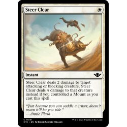 画像1: 【ENG】振り落とし/Steer Clear[MTG_OTJ_0031_C]