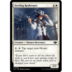 画像1: 【ENG】スターリング社の鍵守り/Sterling Keykeeper[MTG_OTJ_0032_C]