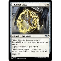 画像1: 【ENG】サンダーの投げ縄/Thunder Lasso[MTG_OTJ_0035_U]