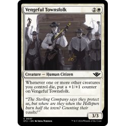 画像1: 【ENG】復習に燃える市民/Vengeful Townsfolk[MTG_OTJ_0037_C]