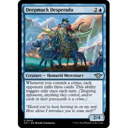 画像1: 【ENG】深泥の荒くれ者/Deepmuck Desperado[MTG_OTJ_0042_U]