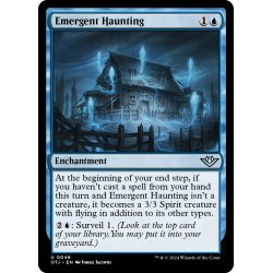 画像1: 【ENG】現れ出る心霊/Emergent Haunting[MTG_OTJ_0046_U]