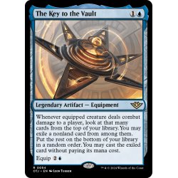 画像1: 【ENG】宝物庫の鍵/The Key to the Vault[MTG_OTJ_0054_R]