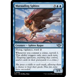 画像1: 【ENG】無法のスフィンクス/Marauding Sphinx[MTG_OTJ_0056_U]