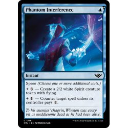 画像1: 【ENG】幻影の干渉/Phantom Interference[MTG_OTJ_0061_C]