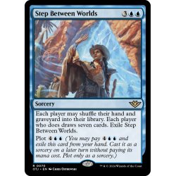 画像1: 【ENG】世界を跨ぐ一歩/Step Between Worlds[MTG_OTJ_0070_R]