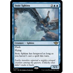 画像1: 【ENG】冷静なスフィンクス/Stoic Sphinx[MTG_OTJ_0071_R]