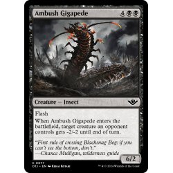 画像1: 【ENG】待ち伏せる千足虫/Ambush Gigapede[MTG_OTJ_0077_C]