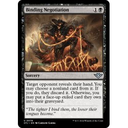 画像1: 【ENG】束縛の交渉術/Binding Negotiation[MTG_OTJ_0078_U]