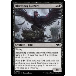 画像1: 【ENG】黒鉤のノスリ/Blacksnag Buzzard[MTG_OTJ_0079_C]