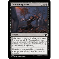 画像1: 【ENG】貪る灰/Consuming Ashes[MTG_OTJ_0083_C]