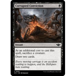 画像1: 【ENG】堕落した確信/Corrupted Conviction[MTG_OTJ_0084_C]