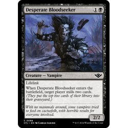 画像1: 【ENG】自暴自棄の求血者/Desperate Bloodseeker[MTG_OTJ_0086_C]