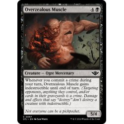 画像1: 【ENG】狂信的な用心棒/Overzealous Muscle[MTG_OTJ_0097_C]