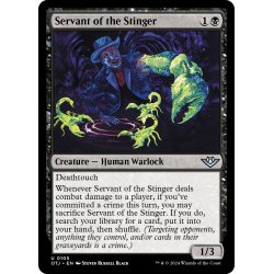 画像1: 【ENG】針の召使い/Servant of the Stinger[MTG_OTJ_0105_U]