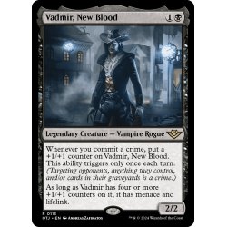 画像1: 【ENG】新たな血族、ヴァドミル/Vadmir, New Blood[MTG_OTJ_0113_R]