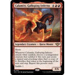 画像1: 【ENG】早駆る業火、カラミティ/Calamity, Galloping Inferno[MTG_OTJ_0116_R]