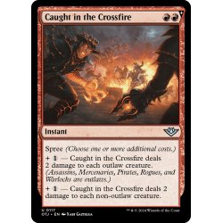 画像1: 【ENG】十字砲火/Caught in the Crossfire[MTG_OTJ_0117_U]