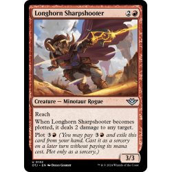 画像1: 【ENG】長角の名手/Longhorn Sharpshooter[MTG_OTJ_0132_U]