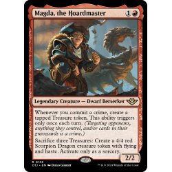 画像1: 【ENG】財宝使い、マグダ/Magda, the Hoardmaster[MTG_OTJ_0133_R]