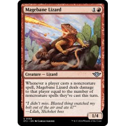 画像1: 【ENG】魔導士封じのトカゲ/Magebane Lizard[MTG_OTJ_0134_U]