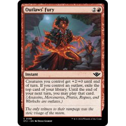 画像1: 【ENG】無法者の憤怒/Outlaws' Fury[MTG_OTJ_0136_C]