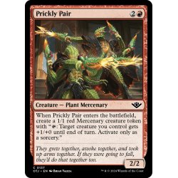 画像1: 【ENG】トゲだらけの二人/Prickly Pair[MTG_OTJ_0137_C]