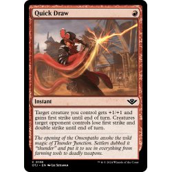 画像1: 【ENG】早撃ち/Quick Draw[MTG_OTJ_0138_C]