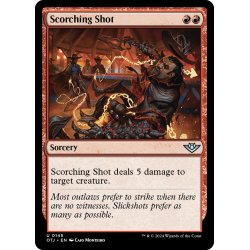 画像1: 【ENG】焦熱の射撃/Scorching Shot[MTG_OTJ_0145_U]