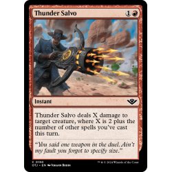 画像1: 【ENG】雷の斉射/Thunder Salvo[MTG_OTJ_0150_C]