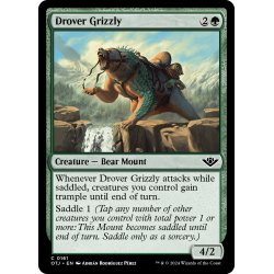 画像1: 【ENG】群追いの灰色熊/Drover Grizzly[MTG_OTJ_0161_C]