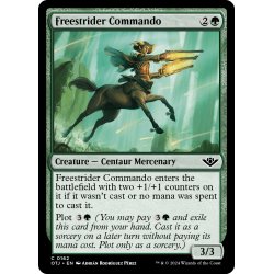 画像1: 【ENG】自由放浪団の猛士/Freestrider Commando[MTG_OTJ_0162_C]