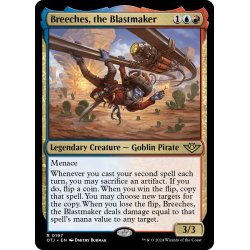 画像1: 【ENG】爆発の仕掛け人、ブリーチェス/Breeches, the Blastmaker[MTG_OTJ_0197_R]