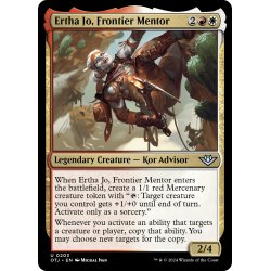 画像1: 【ENG】開拓地の助言者、エルサ・ジョー/Ertha Jo, Frontier Mentor[MTG_OTJ_0203_U]