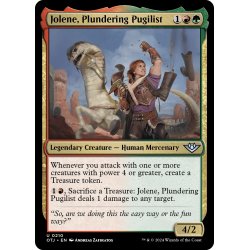 画像1: 【ENG】略奪する拳闘士、ジョリーン/Jolene, Plundering Pugilist[MTG_OTJ_0210_U]