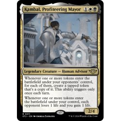 画像1: 【ENG】がめつい市長、カンバール/Kambal, Profiteering Mayor[MTG_OTJ_0211_R]