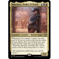 画像1: 【ENG】死のディーラー、マルチェッサ/Marchesa, Dealer of Death[MTG_OTJ_0220_R]