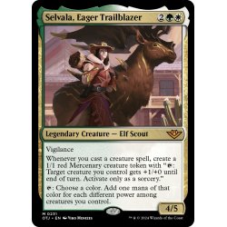 画像1: 【ENG】熱心な先駆者、セルヴァラ/Selvala, Eager Trailblazer[MTG_OTJ_0231_M]